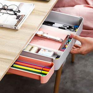 Under Desk Hidden Organizer Premium Office Storage Solution
