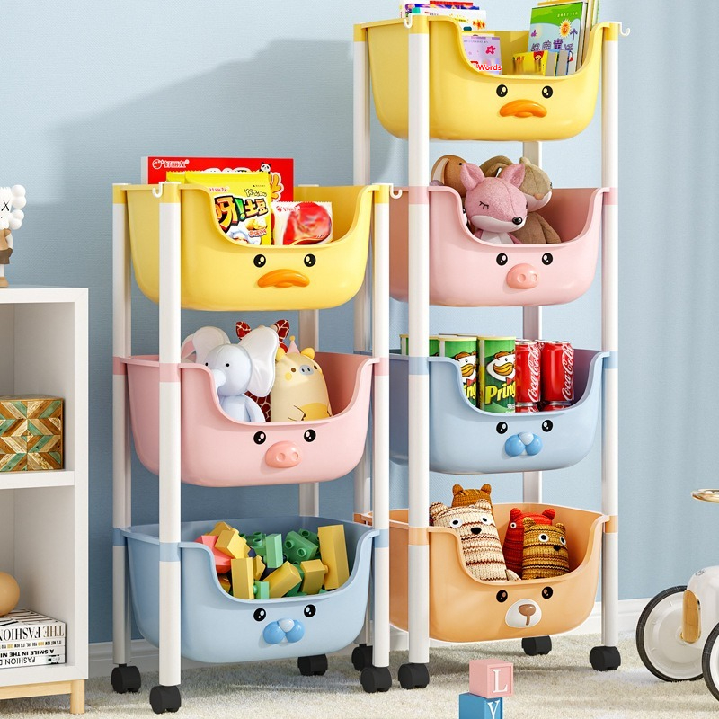 Versatile Kids Toy Storage Rack Organizer