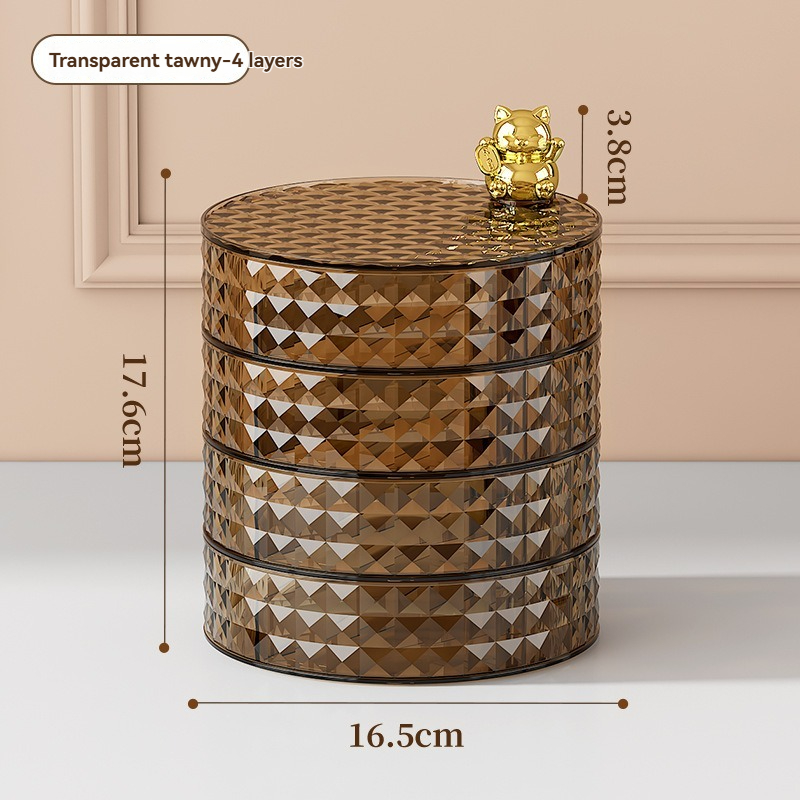 Cat Rotating Jewelry Box