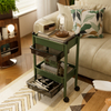 Durable Multi Layer Storage Rack with Drawers for Kitchen Bedroom Living Room Snacks Cosmetics Organizer
