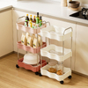 Large Capacity Floor-standing Movable Dormitory Gap Wave-shaped Trolley