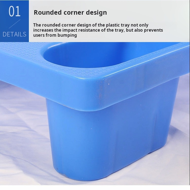 Nine Feet Mesh Plastic Tray - Durable And High-Capacity Pallet for Industrial Use
