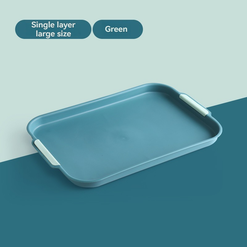 Single-layer multi-use tray