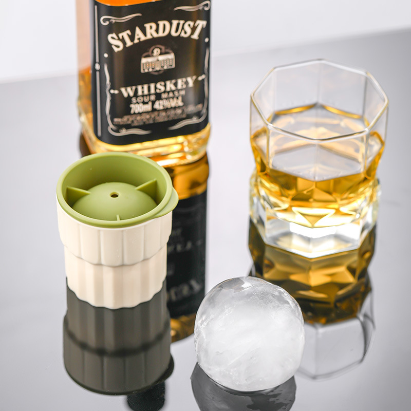Food Grade Round Ice Ball Box with Lid