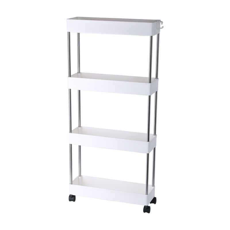 Kitchen Refrigerator Bathroom Side Gap Storage Rack