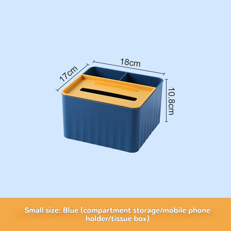 Living room compartment tissue box