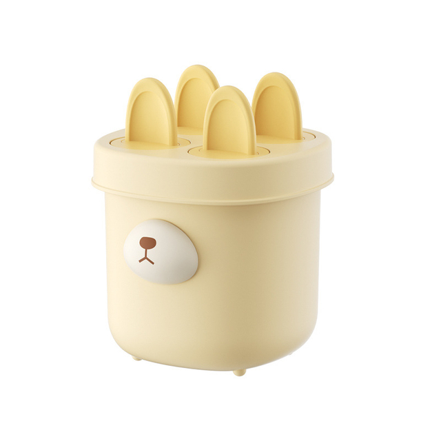 Easy-to-demold Homemade Little Rabbit Ice Cream Box
