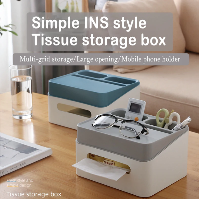 Plastic Tissue Box