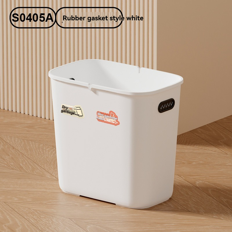sorting trash bin