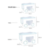 Wheeled Transparent Storage Box - Wholesale High-Quality Plastic Storage Solution