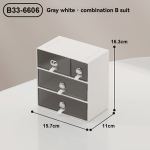 3-Tier Stackable Drawer Storage Box