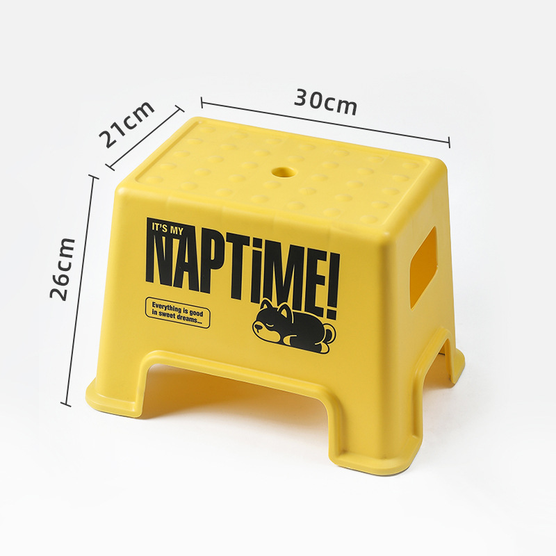 Nap Time Stool - Durable And Customizable Plastic Stool for Office And Home Use