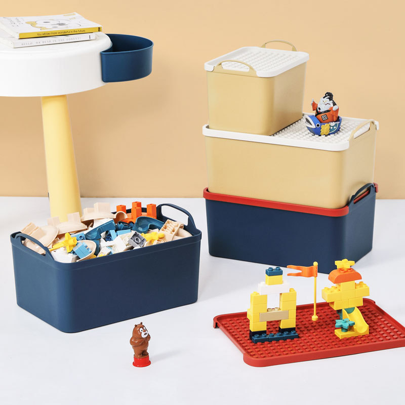 LEGO Compatible Storage Box for Toy Organization | Stackable Storage Solution