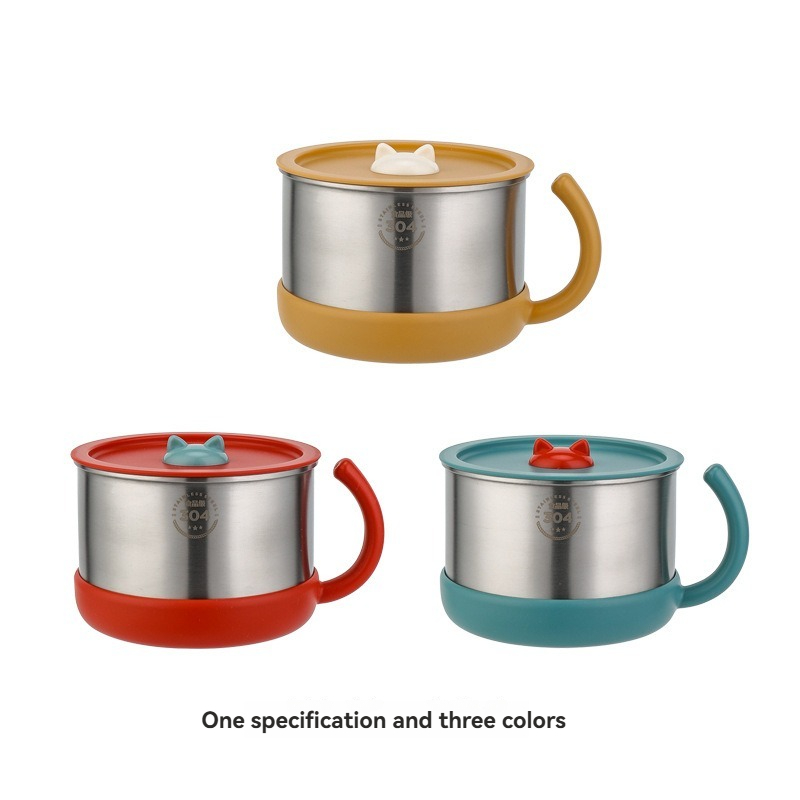 Stainless Steel Food Container with Handle – Portable & Insulated for B2B Procurement