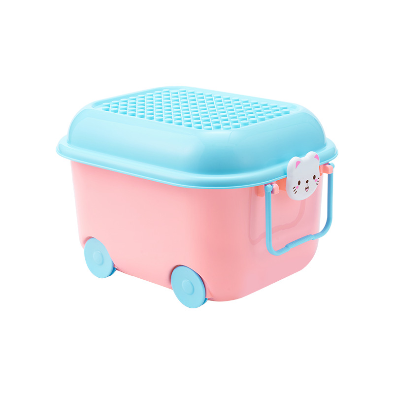 toy box with wheels