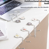 Cartoon Bag Hook - Multifunctional Desk Bag Hook (2-Pack, Random Style)