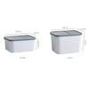 Grain Storage Container with Measuring Spoon - Factory Direct B2B Food Storage Solution