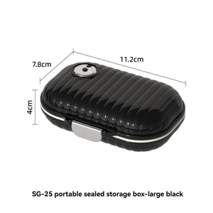 Portable Sealed Storage Box for Travel And Organization 