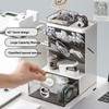Desk Organizer with Drawer And Classified Storage - Large Capacity Office Storage Solution