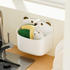 Cute Bear-Shaped Wall-Mounted Cartoon Storage Box