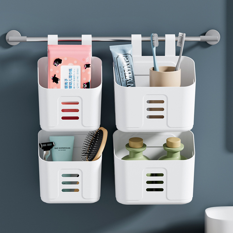 Hanging Storage Basket - Efficient Bathroom & Kitchen Organization Solution