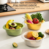 Multifunctional Double-Layer Strainer Bowl - Ideal for Wholesale Procurement