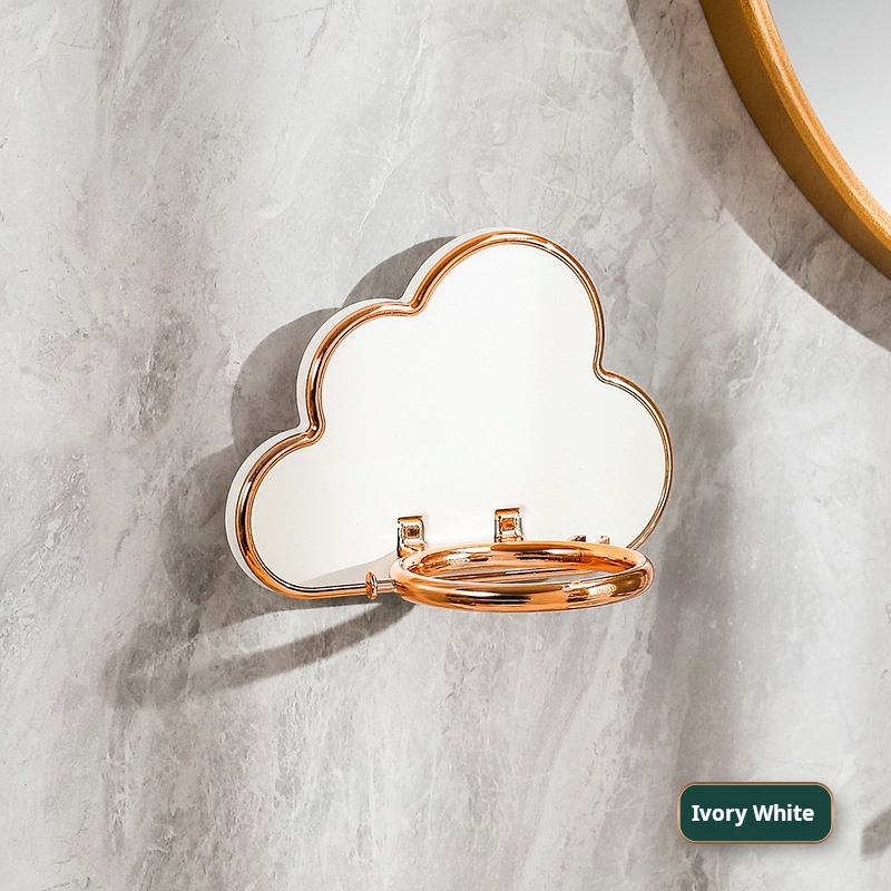 Cloud-Shaped Hair Dryer Wall Mount