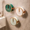 Elegant Round And Square Wall-Mounted Soap Holder for Bathrooms