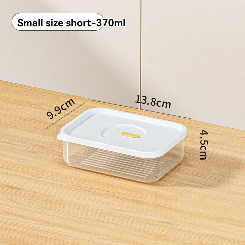 Thickened Storage Box Refrigerator Special Frozen Meat Packaging Food Grade Fresh-keeping Box Food Sealed Plastic Timing Small Box