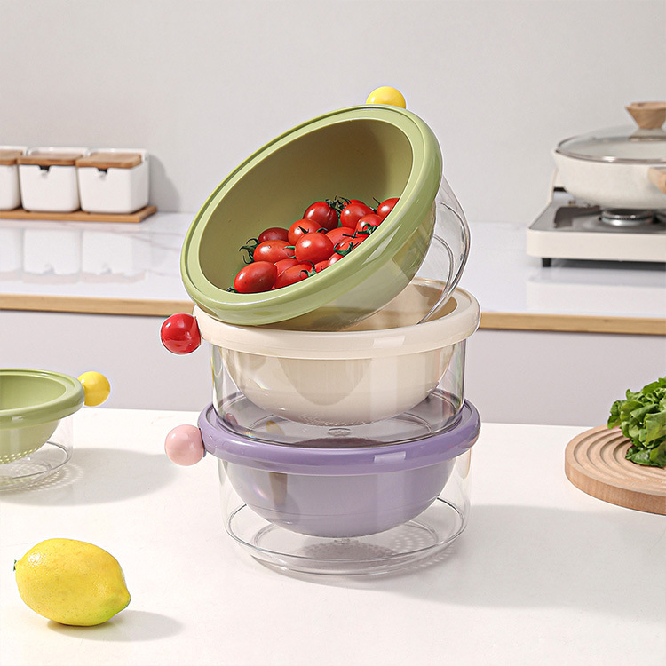 Multifunctional Vegetable And Fruit Washing Basket Wholesale