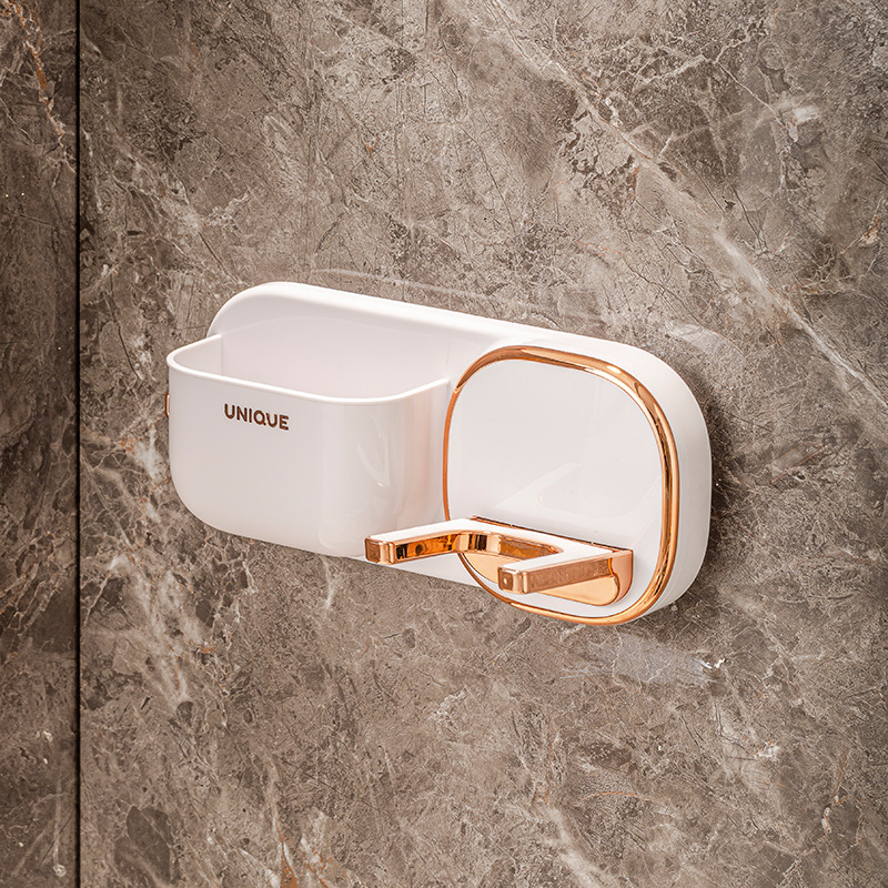hair dryer storage rack