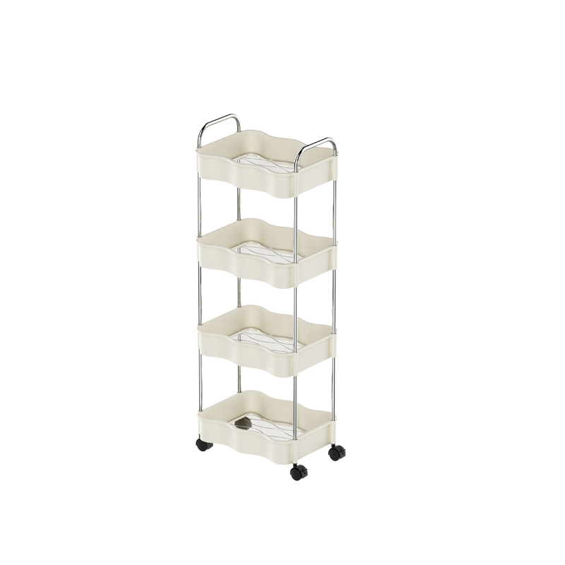 Large Capacity Floor-standing Movable Dormitory Gap Wave-shaped Trolley