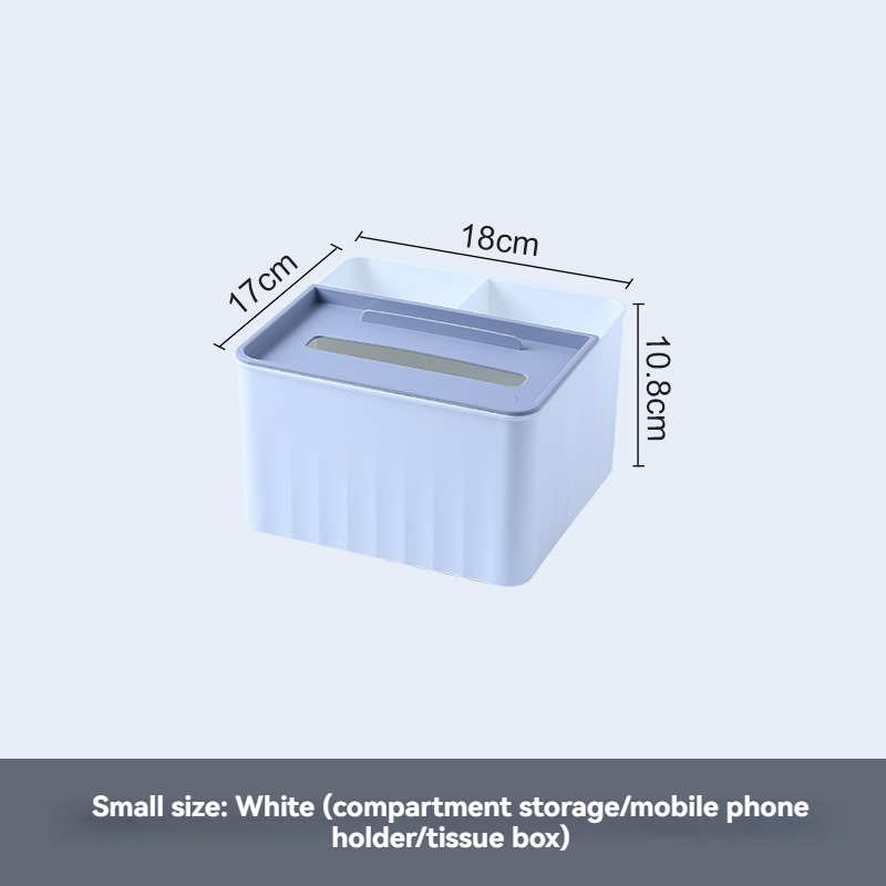 Living room compartment tissue box