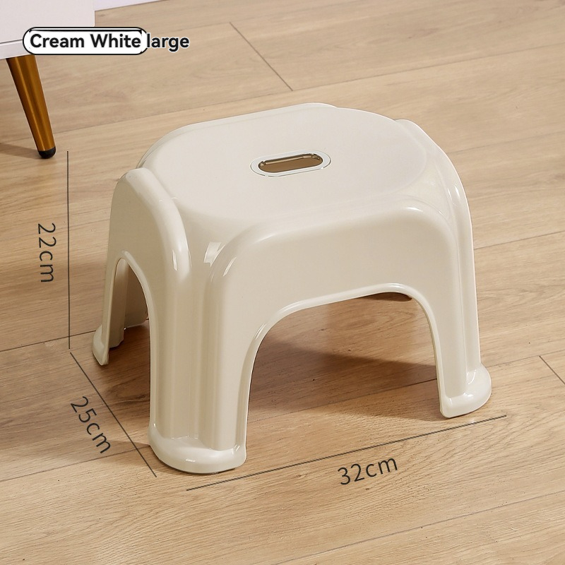 Simple Stackable Stool for Home Bathroom 