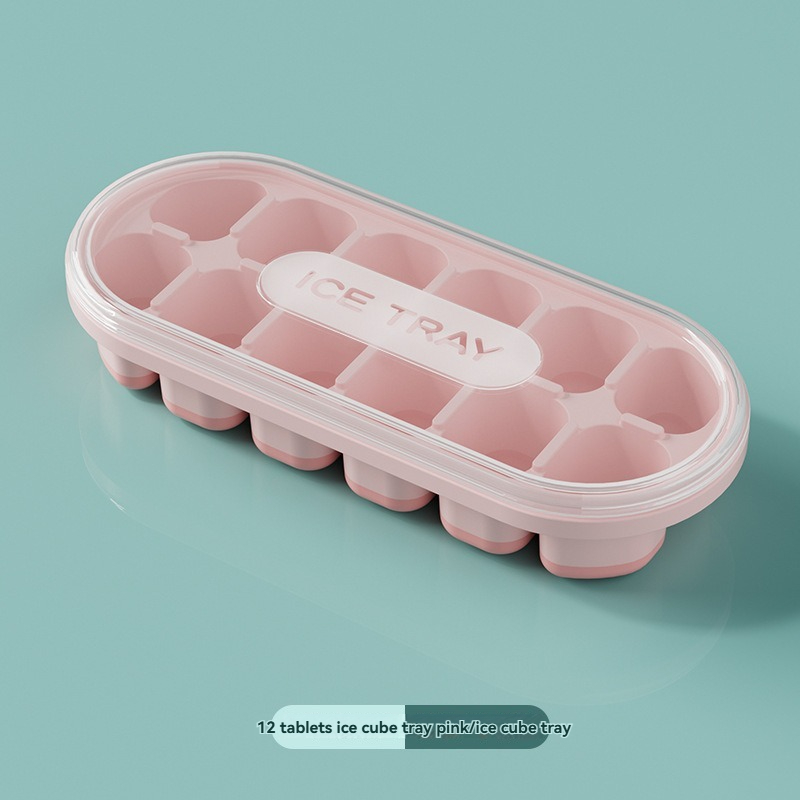 Easy-release ice cube tray