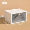 W8005 Flip-top folding shoe box
