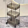Household Storage Rack Trolley Multi-Functional Snack Storage Rack