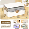 Expandable Medicine Storage Box for Bulk Retail & Warehouse Use
