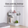 Desktop Shelf with Two Tiers - Office Storage Shelf for B2B Workspaces