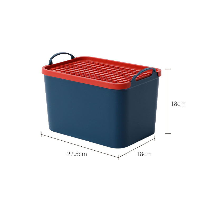 LEGO Compatible Storage Box for Toy Organization | Stackable Storage Solution