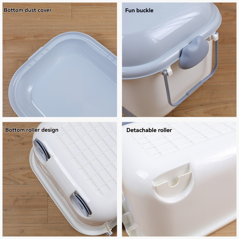 Wheeled Storage Box for Wholesale – Durable Plastic Storage Containers for B2B Buyers
