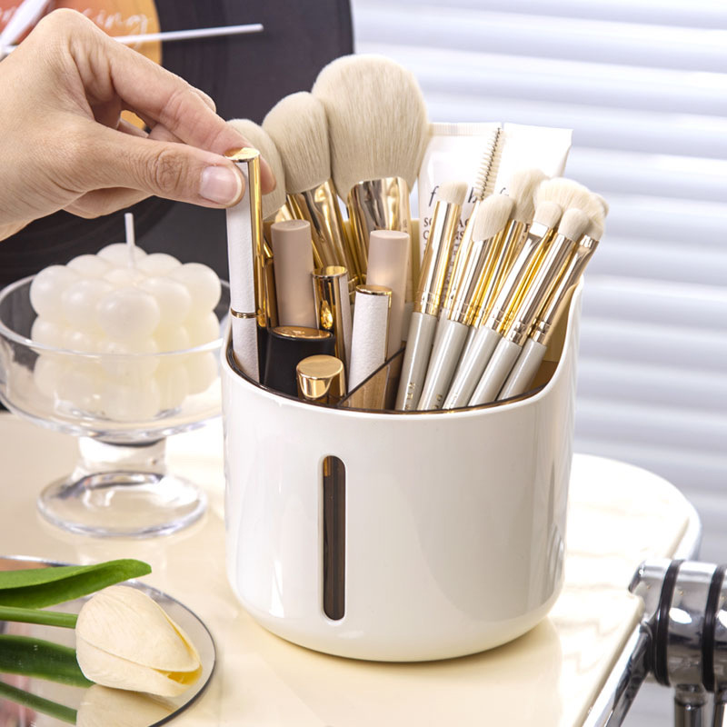 Makeup Brush Organizer - Elegant And Practical Desktop Storage Solution