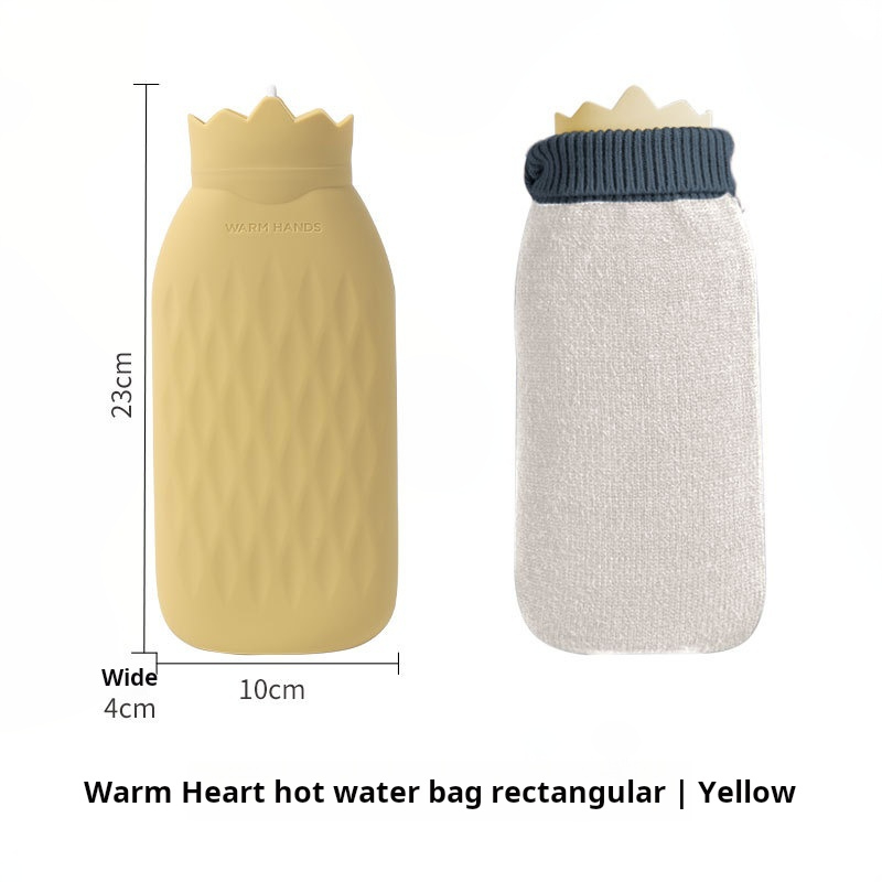 Wholesale Warm Heart Silicone Hot Water Bag - Hand Warmer for Pain Relief And Bulk Orders
