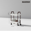 Mobile Storage Rack - Multi-Layer Storage Cart