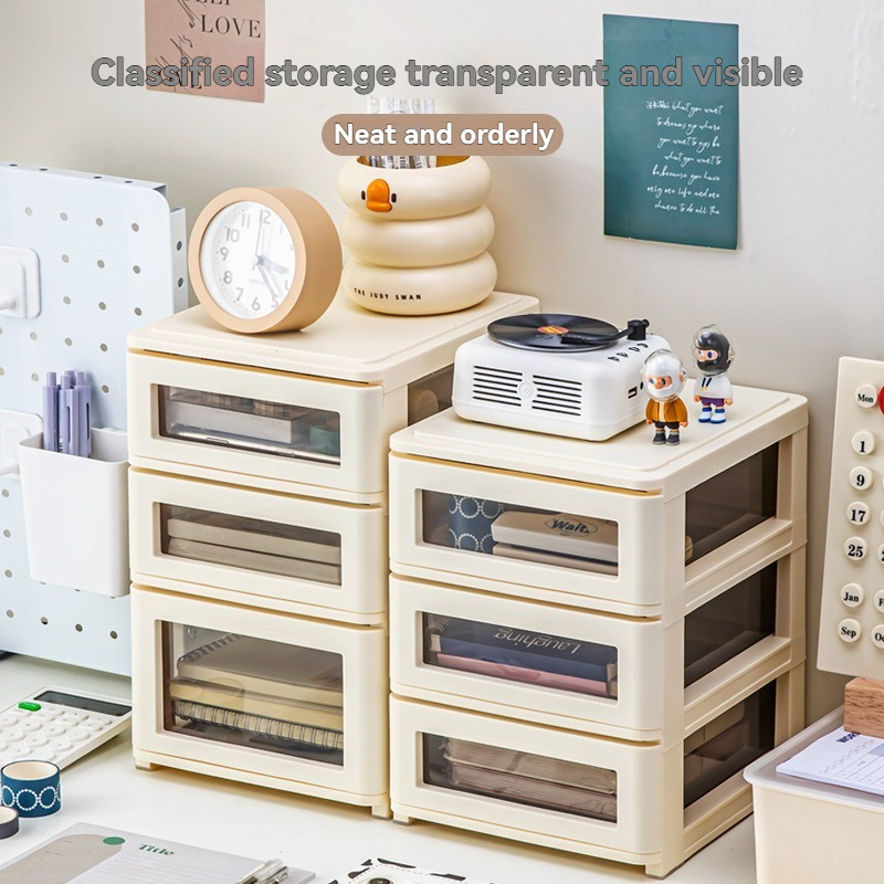 Desktop Storage Organizer with Drawers – Efficient Organization for Commercial Spaces