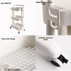3-Tier Storage Cart for Efficient Organization
