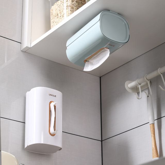 UNIQUE Wall-Mounted Tissue Box