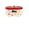 Cartoon Grid Storage Box – Double Layer Cute Storage Solution for Wholesale