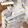 Rolling Storage Cart for Office And Dormitory 