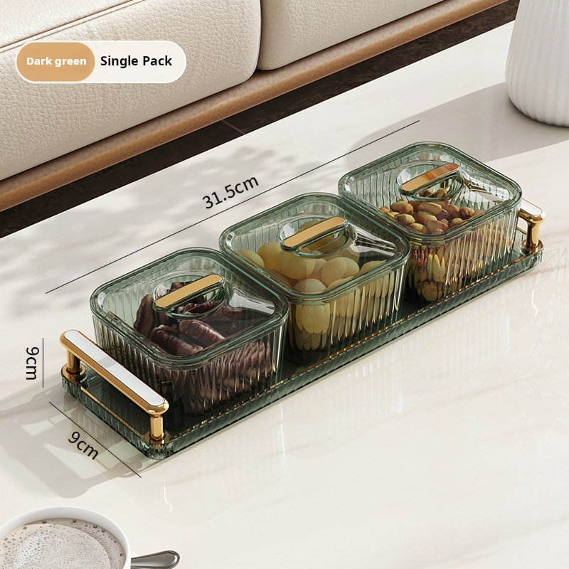 Luxury Multi-Compartment Dried Fruit Serving Tray